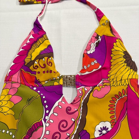 Trina Turk Vibrant Halter Swim Top - Picture 10 of 11